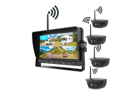 Vehicle 7 inch wireless video system